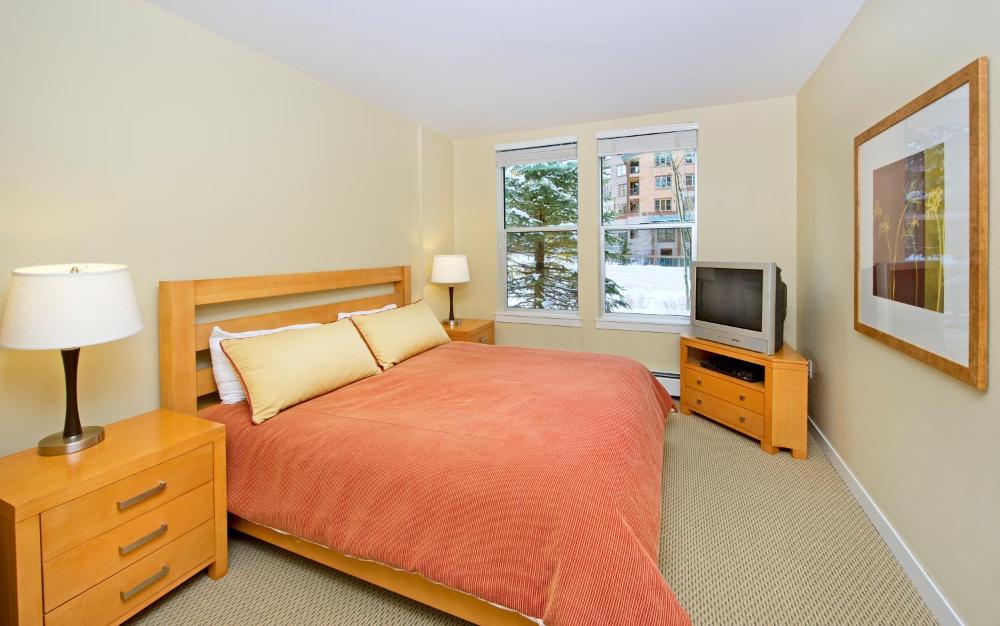 Deluxe One-Bedroom Apartment interior